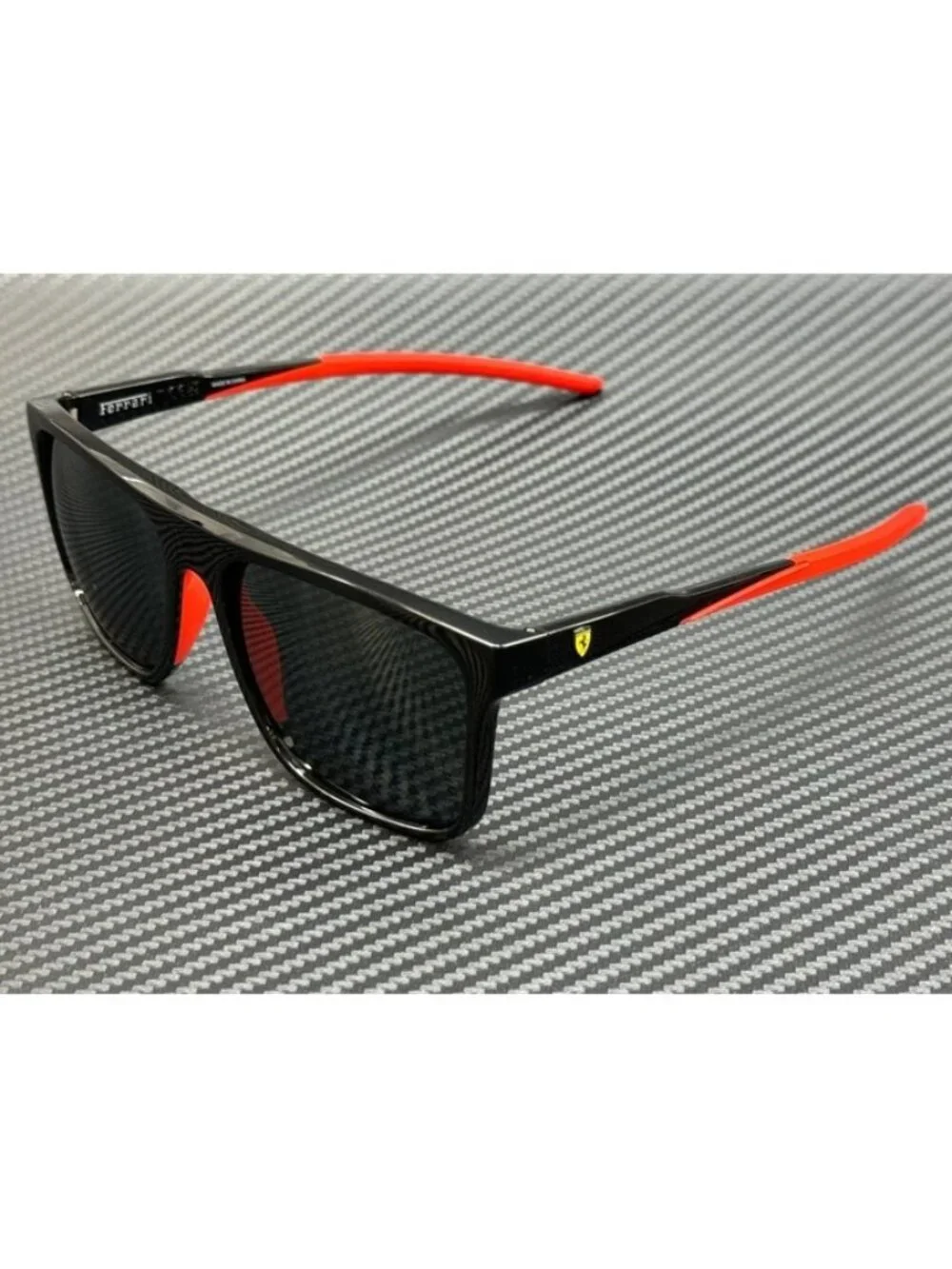New Ferrari Men Black Sunglasses 58-18-145